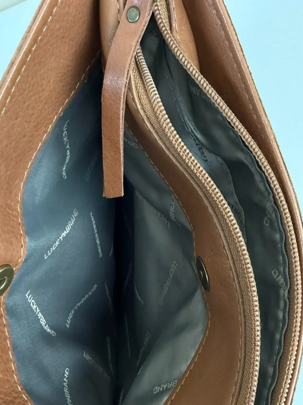 Lucky Brand Soft Premium Leather Crossbody Bag